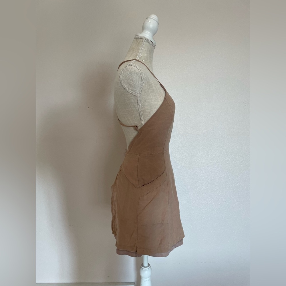 Open back mini dress